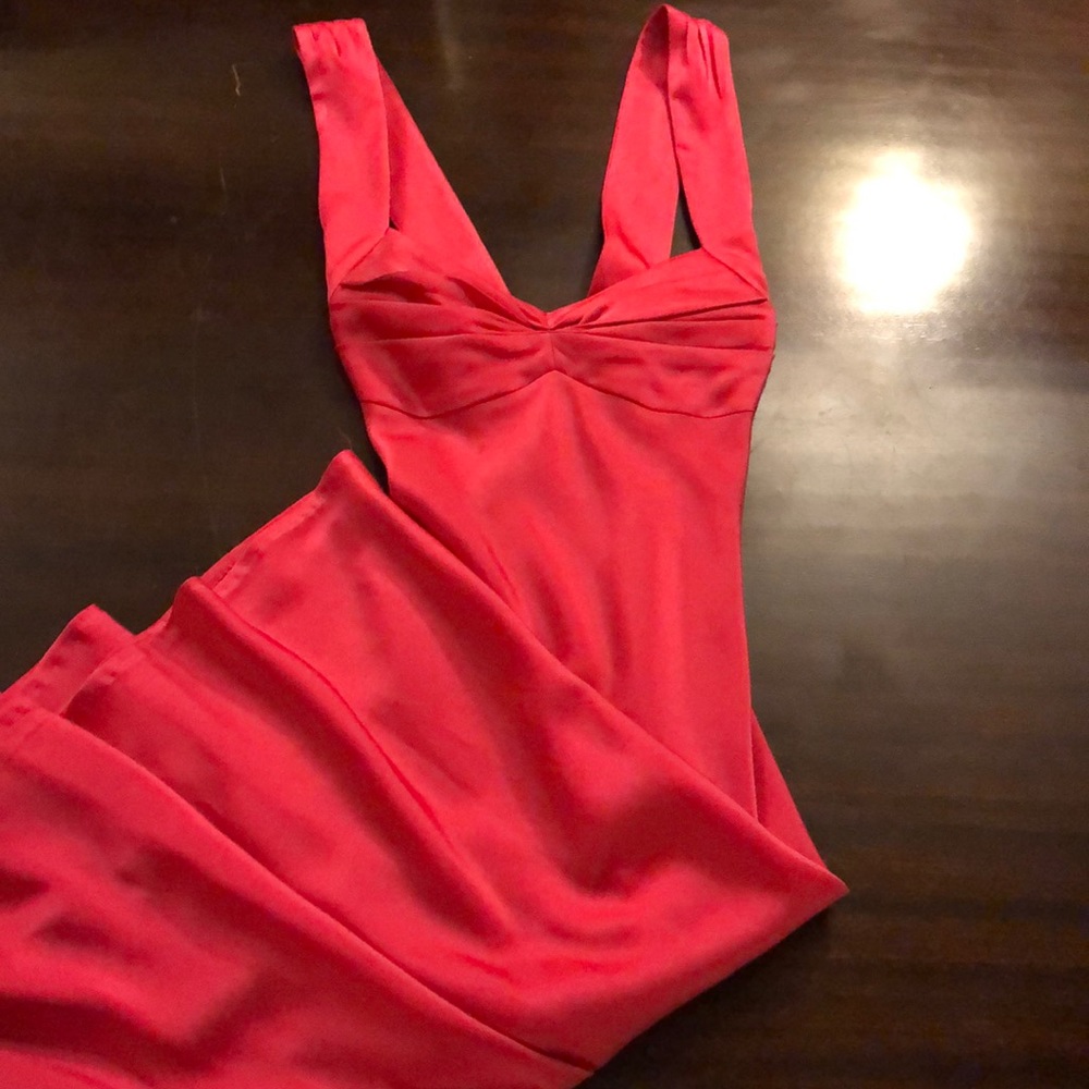 Pink Calvin Klein dress